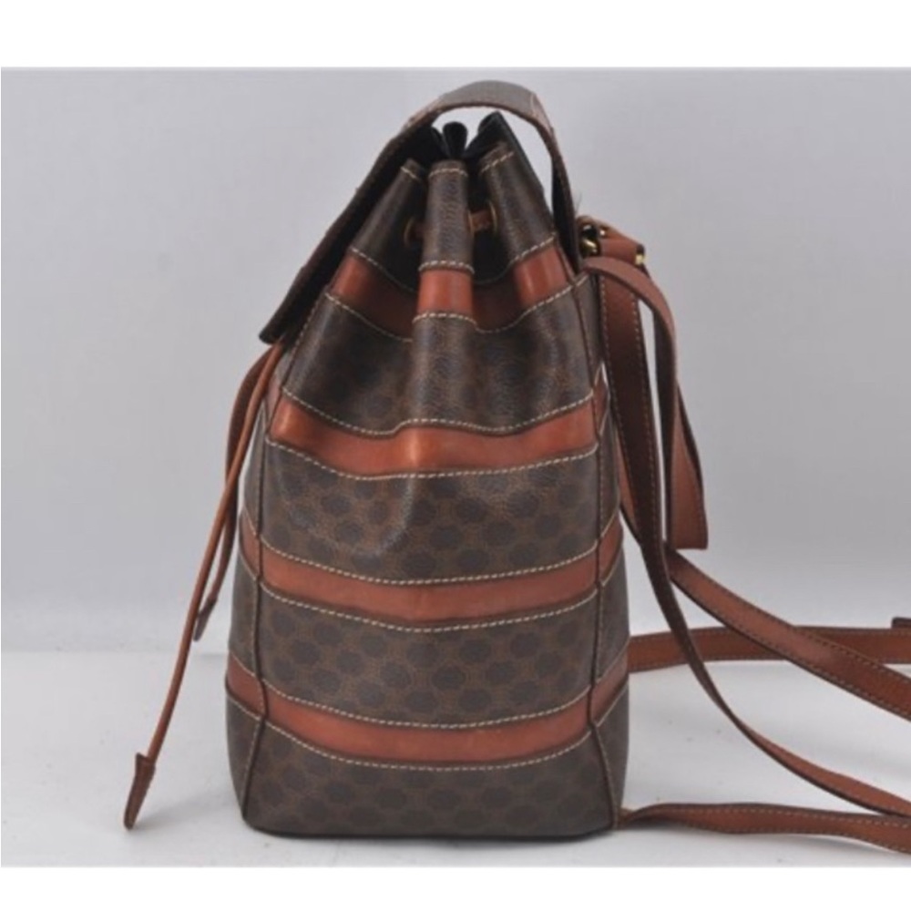 Vintage Celine Macadam Backpack~ Coa Included Bea… - image 7